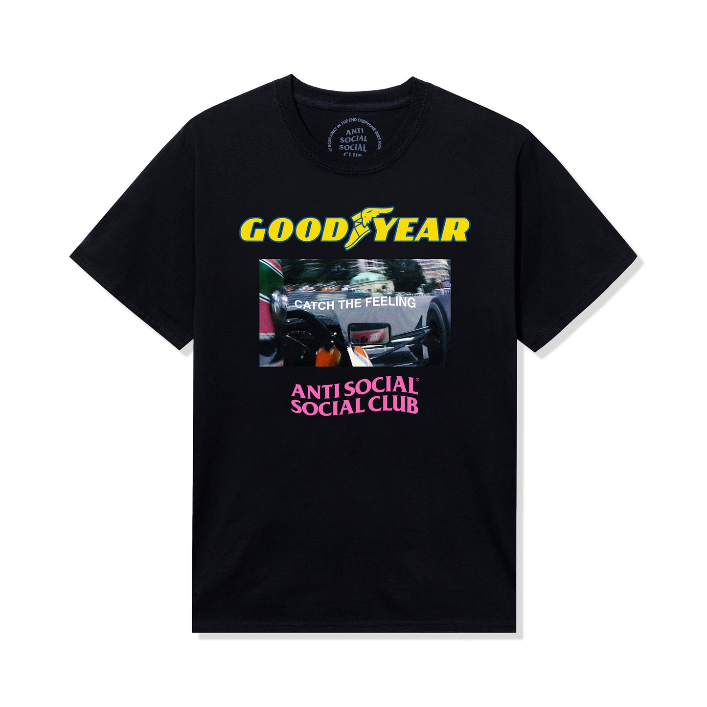 ASSC X Goodyear Catch The Feeling Tee - Black