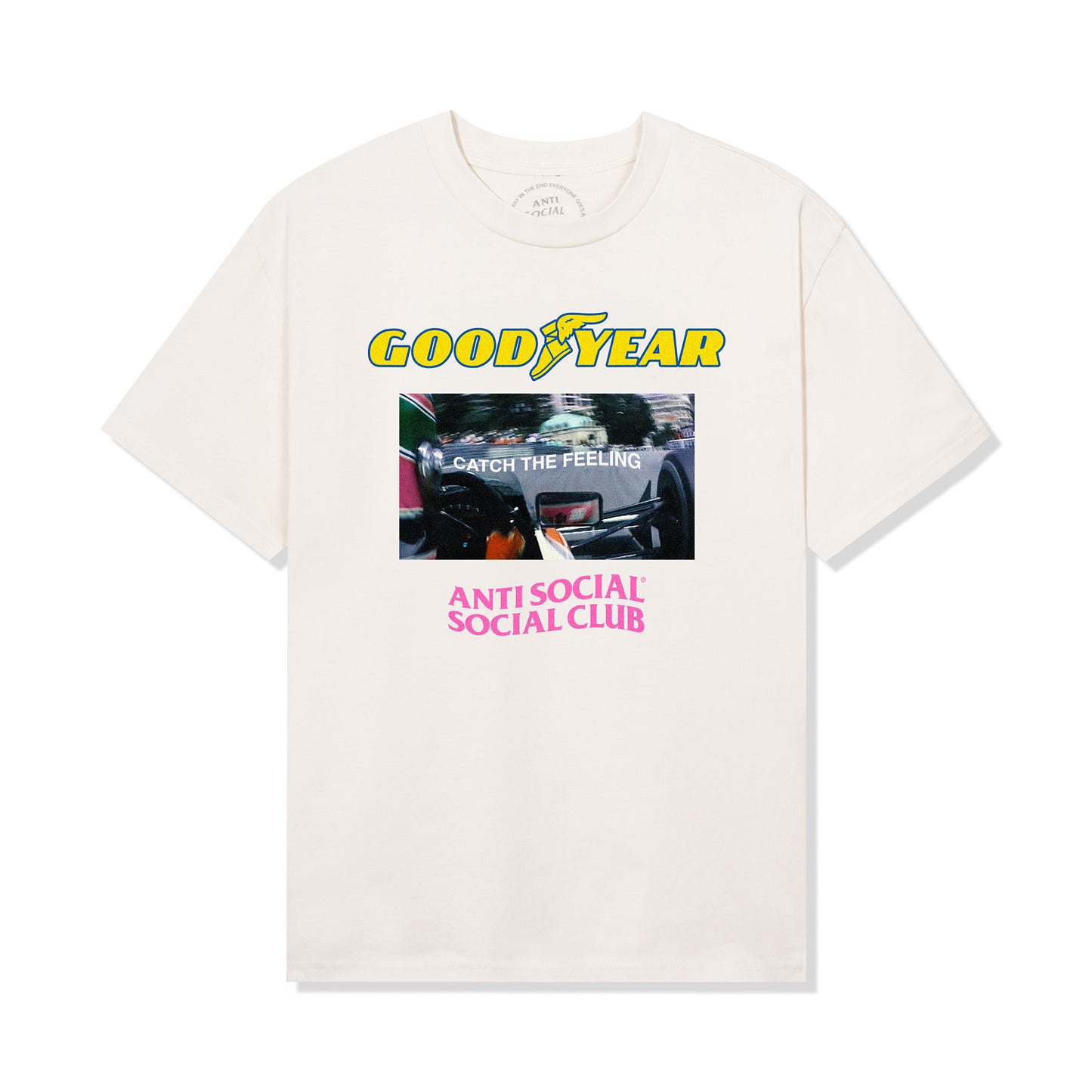 ASSC X Goodyear Catch The Feeling Tee - Natural