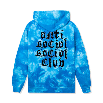 Love & War Tie-Dye Hoodie - Blue Aqua