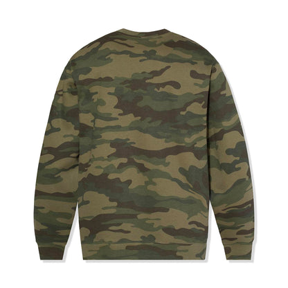 Liquidity Crewneck - Forest Camo