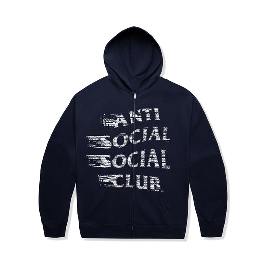 ASSC Tire Mind Games Zip Hoodie - Navy
