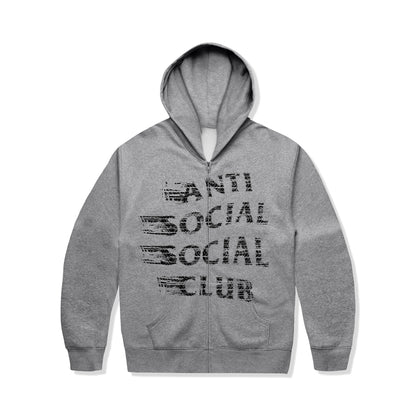 ASSC Tire Mind Games Zip Hoodie - Ath Heather