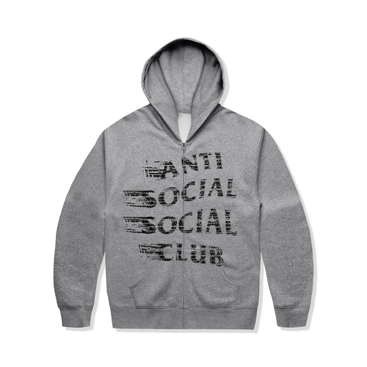 ASSC Tire Mind Games Zip Hoodie - Ath Heather