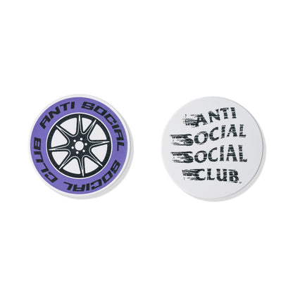 ASSC Ceramic Coasters Set - White