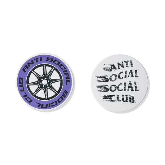 ASSC Ceramic Coasters Set - White