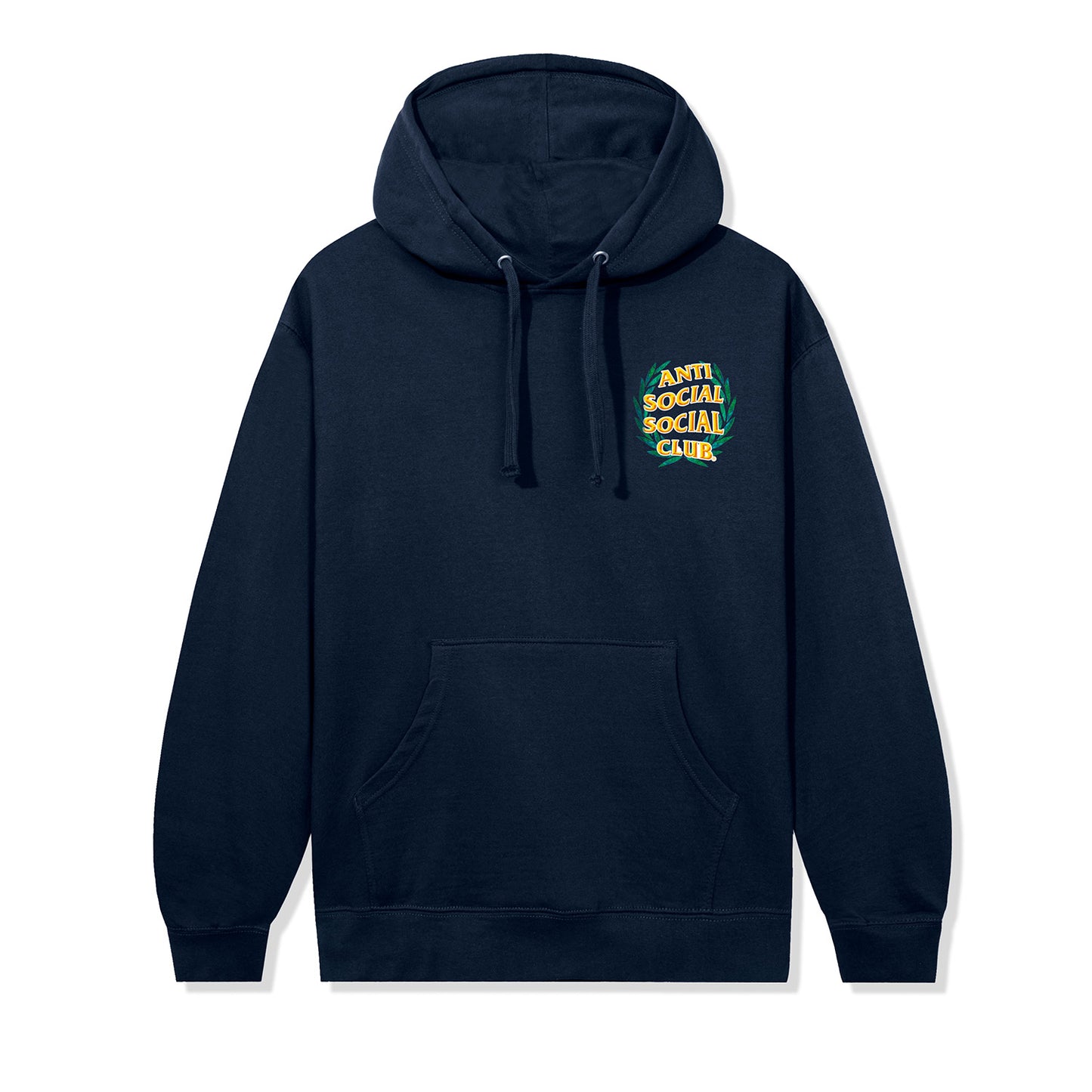 Laurel Logo Flip Hoodie - Navy