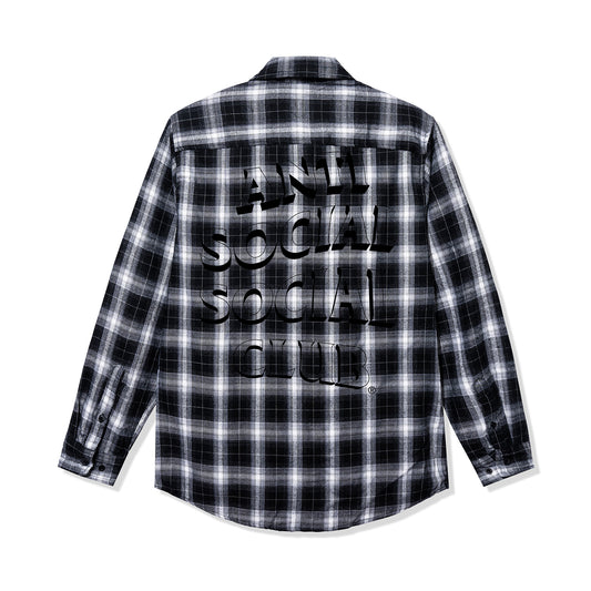 Overwhelming Proof Flannel - Black/White