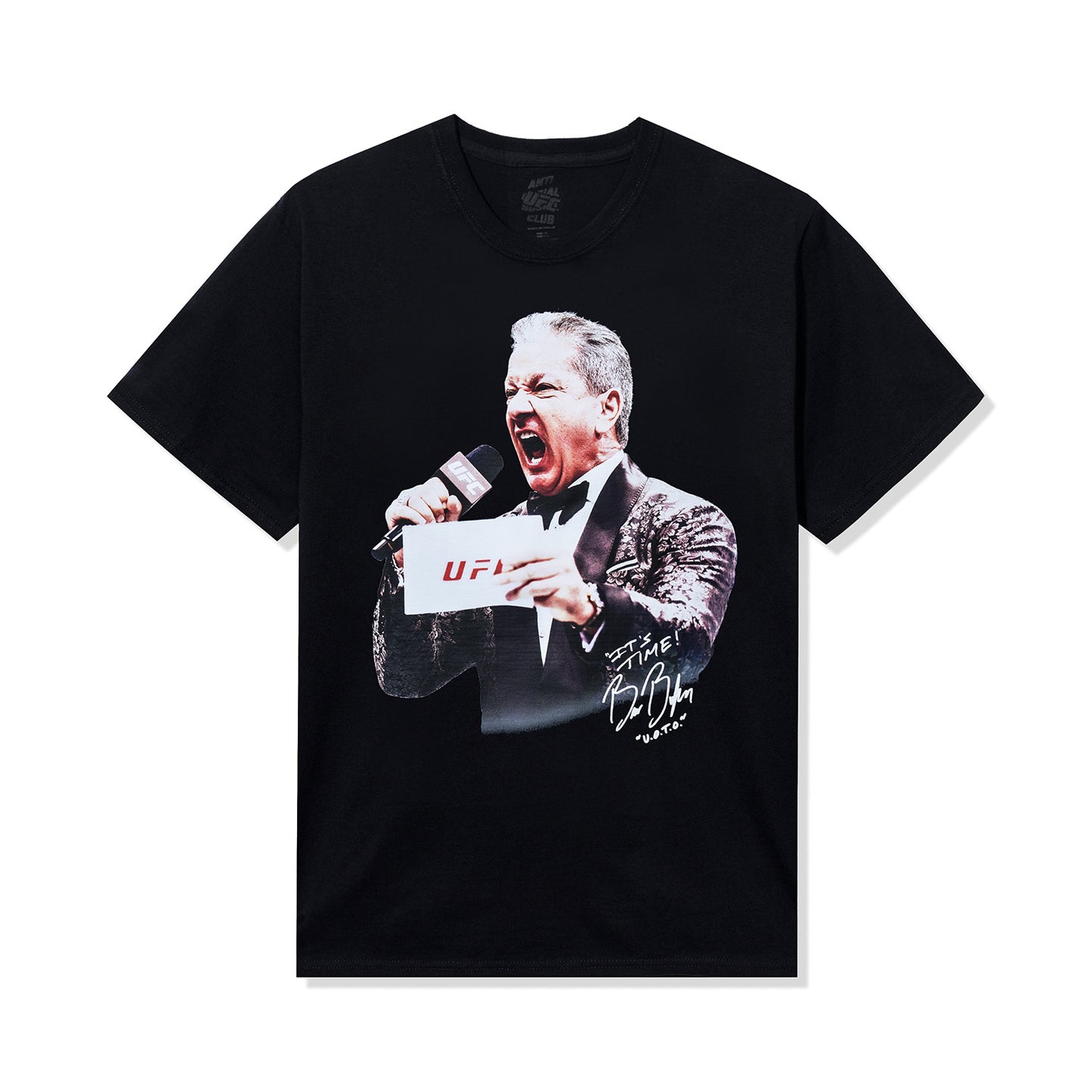 ASSC x UFC Bruce Buffer Tee - Black