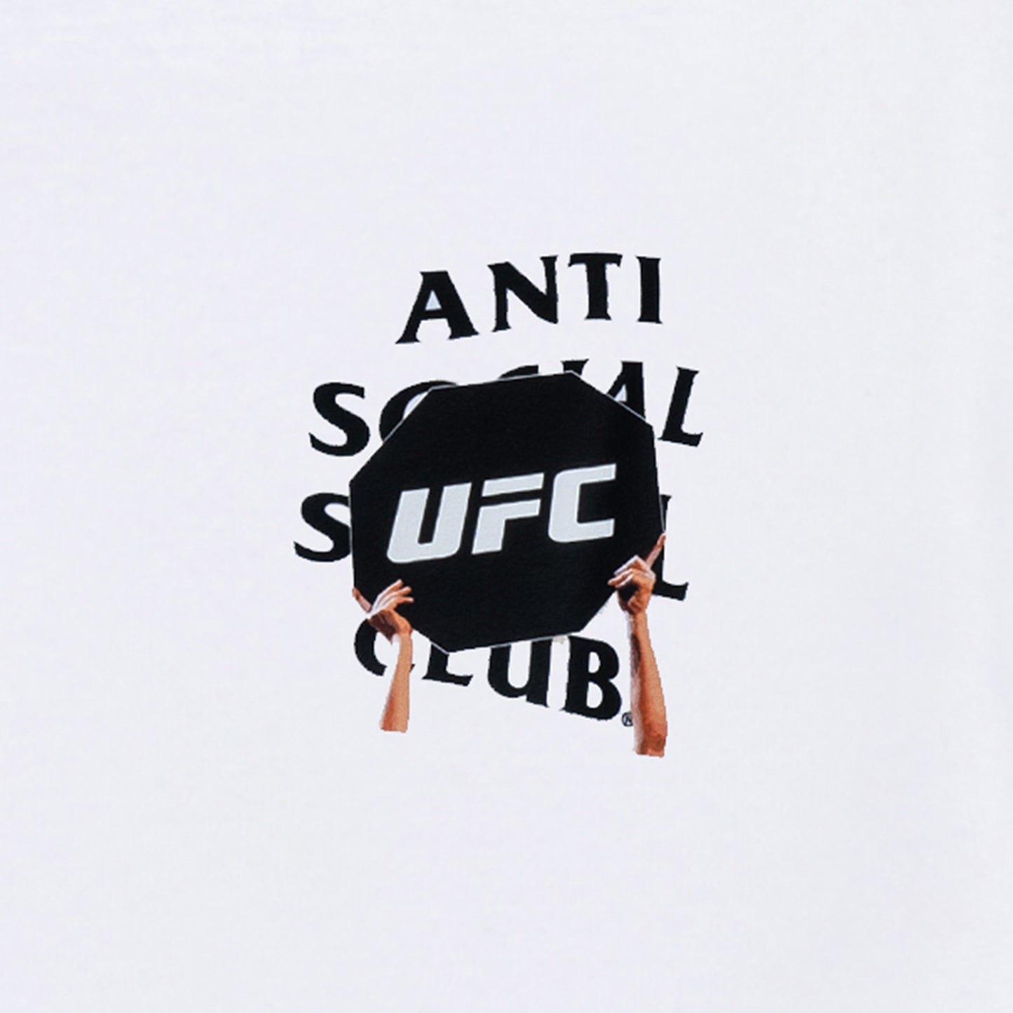 ASSC x UFC Corner Long Sleeve Tee - White