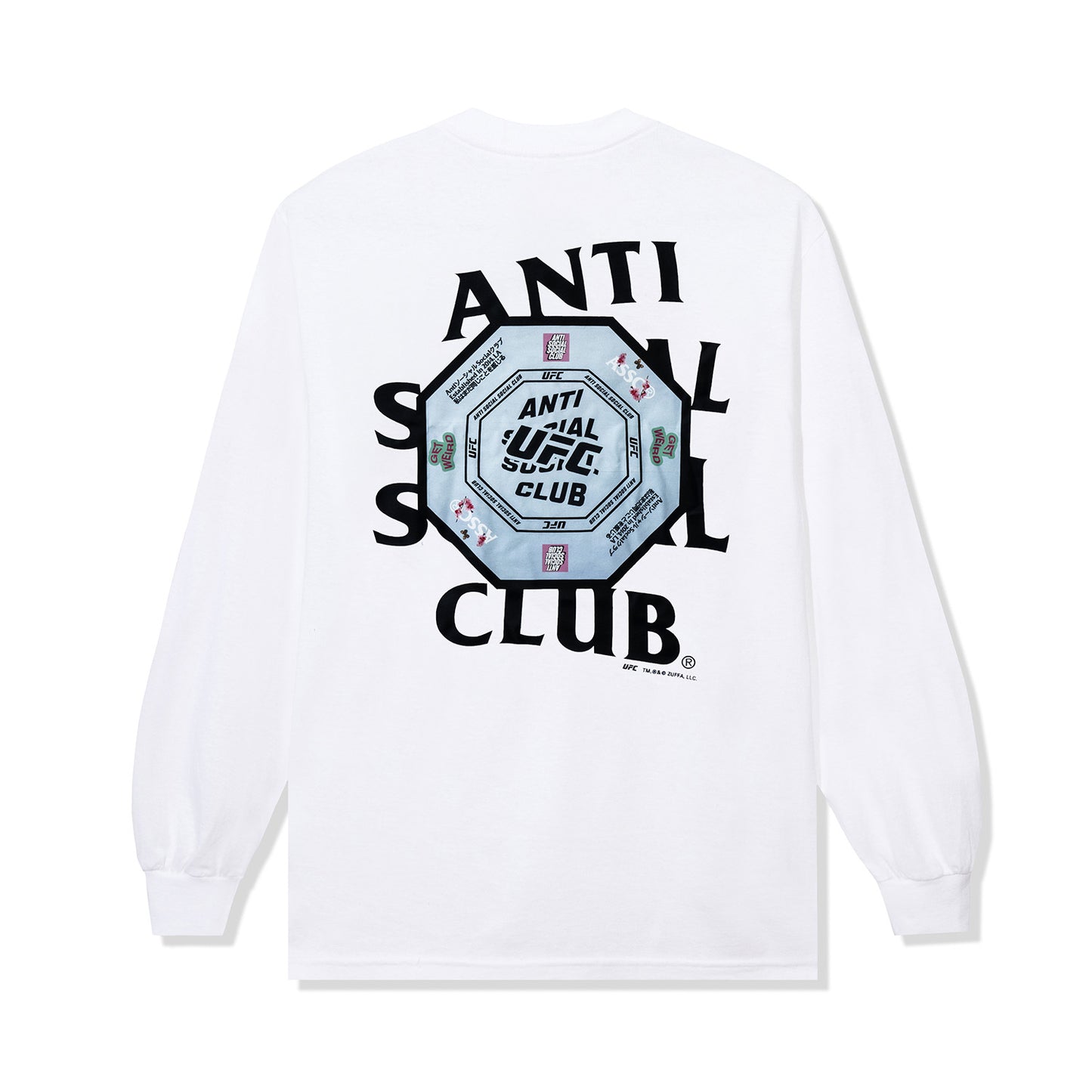 ASSC x UFC Corner Long Sleeve Tee - White