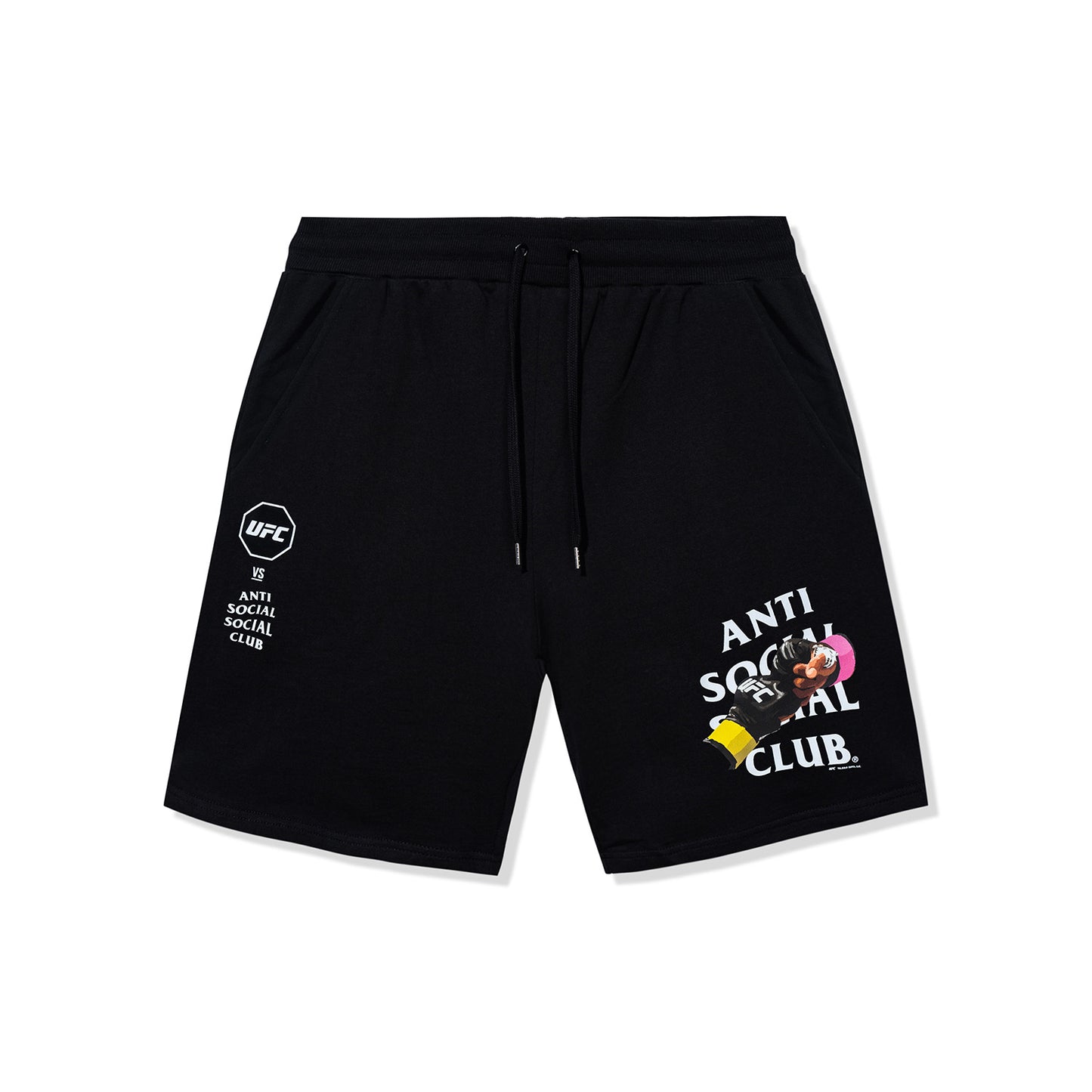 ASSC x UFC Corner Shorts - Black