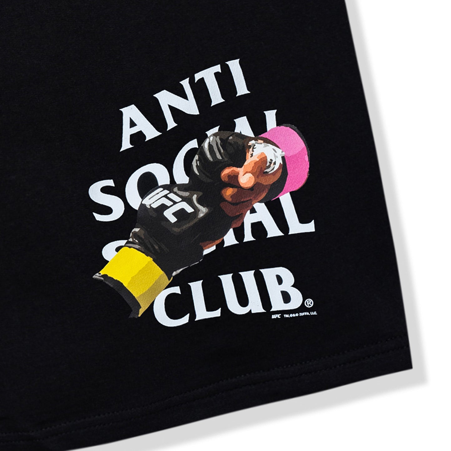 ASSC x UFC Corner Shorts - Black