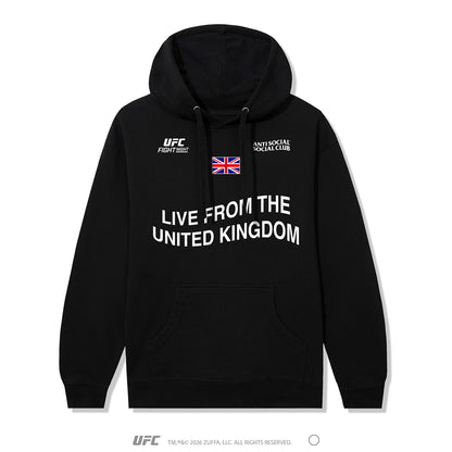 ASSC x Fight Night Hoodie - Black