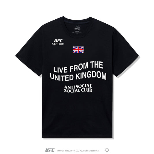 ASSC x UFC Fight Night Tee - Black