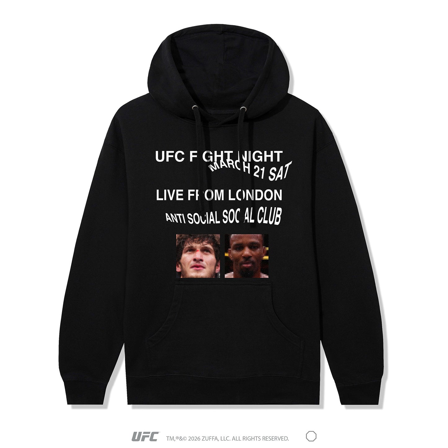 ASSC x UFC Live Hoodie - Black