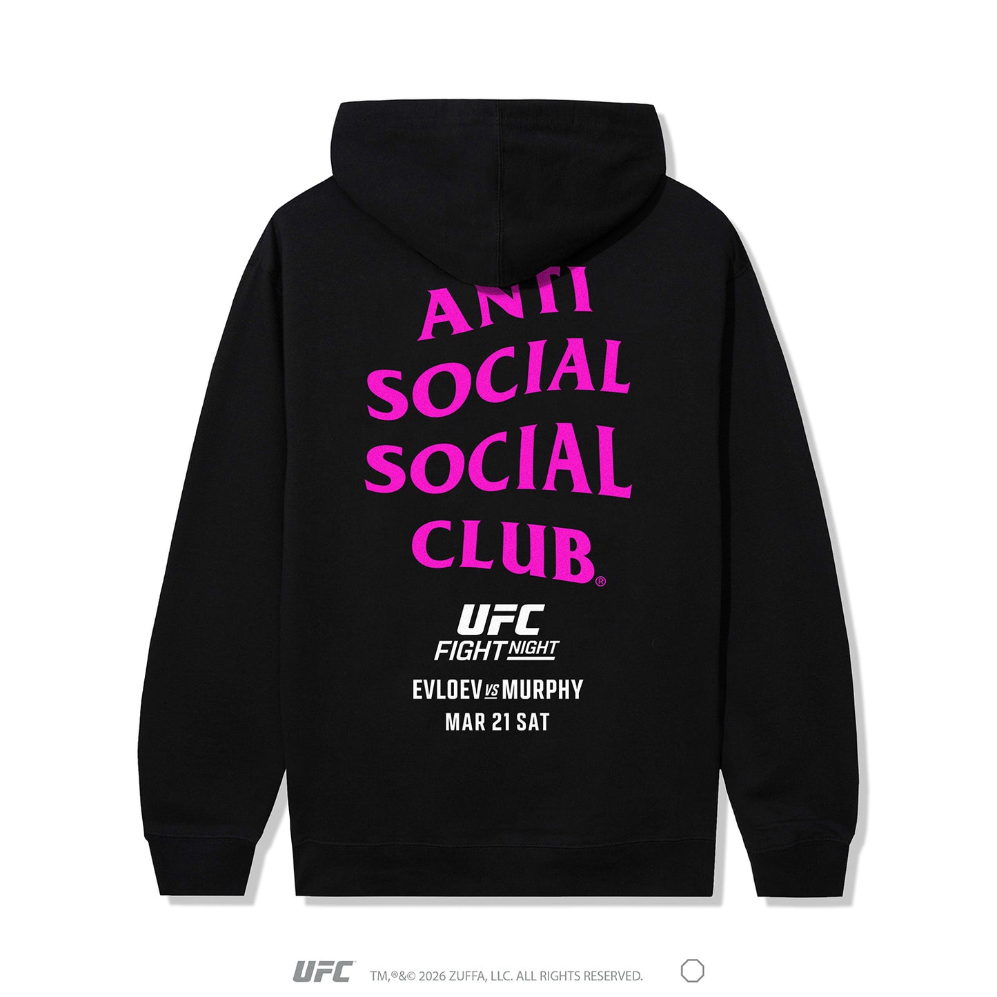 ASSC x UFC Live Hoodie - Black
