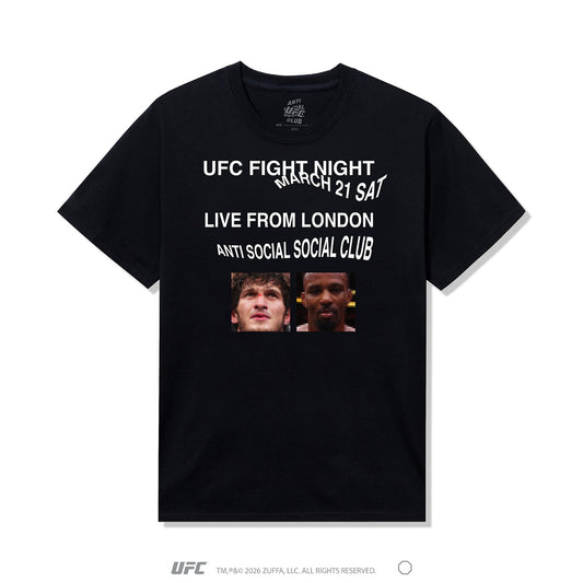 ASSC X UFC Live Tee - Black