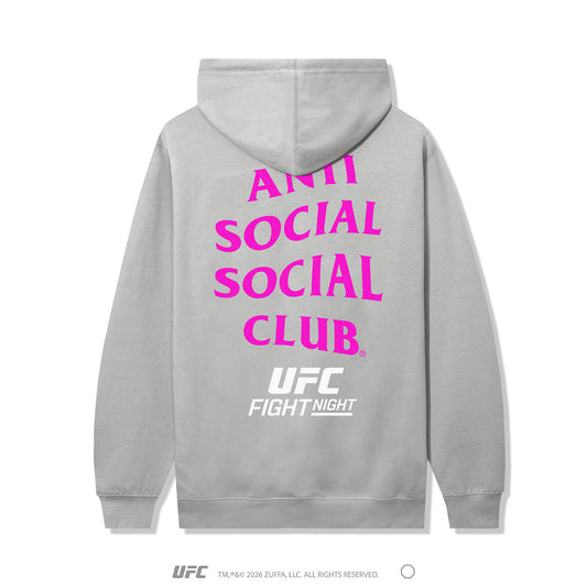 ASSC x UFC Lock Out Hoodie - Smoke