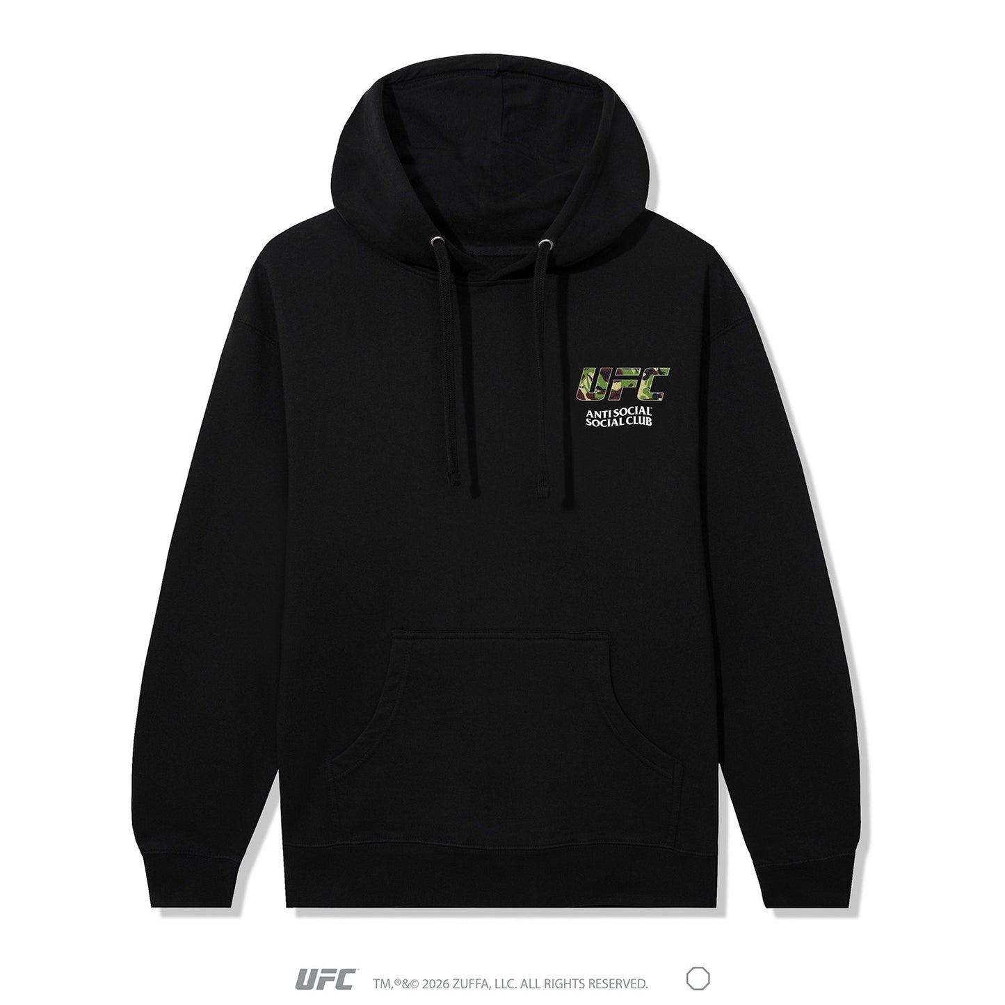 ASSC x UFC With Love Hoodie - Black