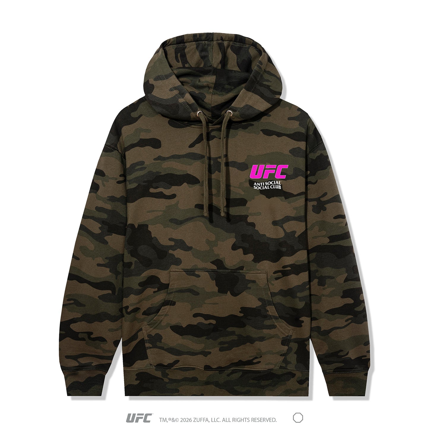 ASSC x UFC With Love Hoodie - Forest Camo