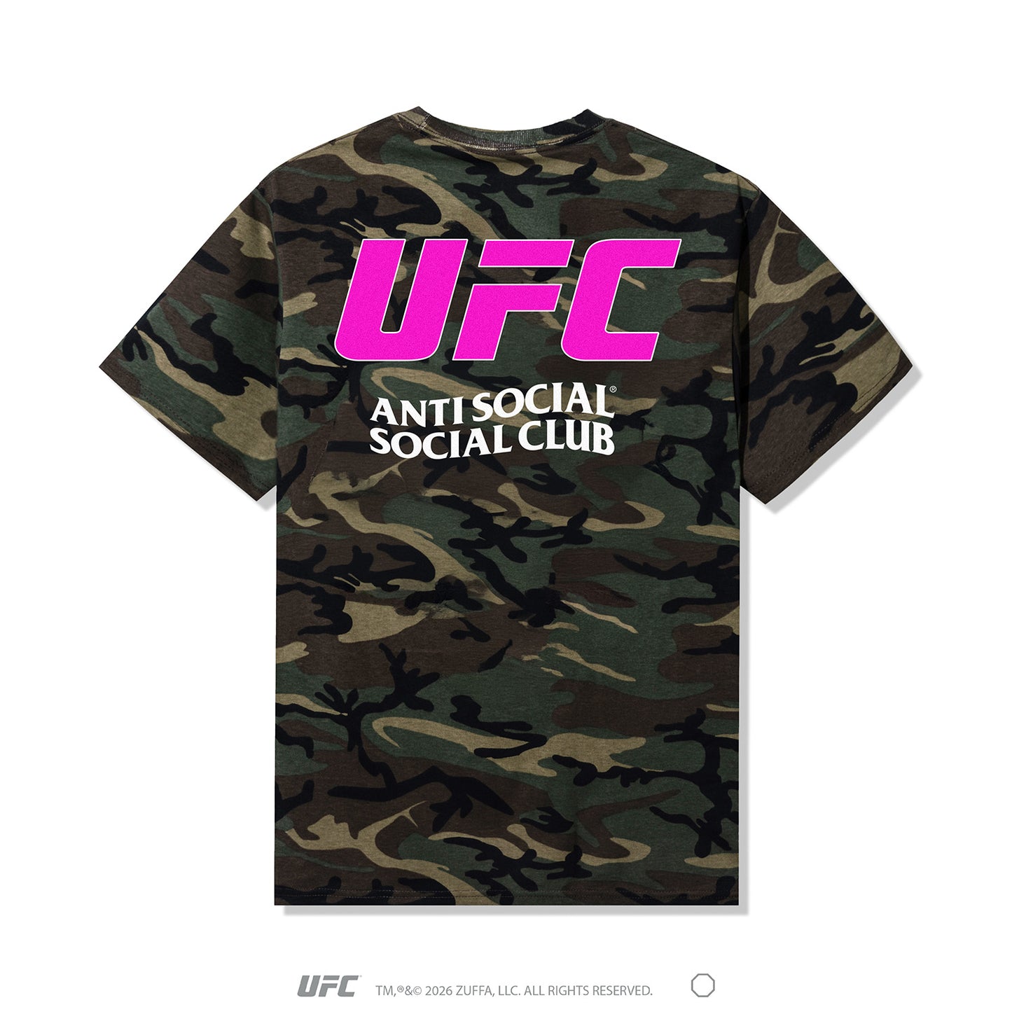 ASSC x UFC With Love Tee - Military Camo