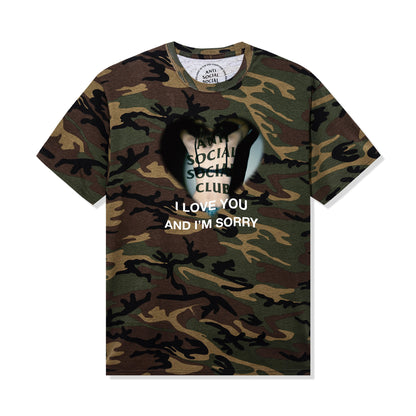 I'm Sorry Tee - Military Camo