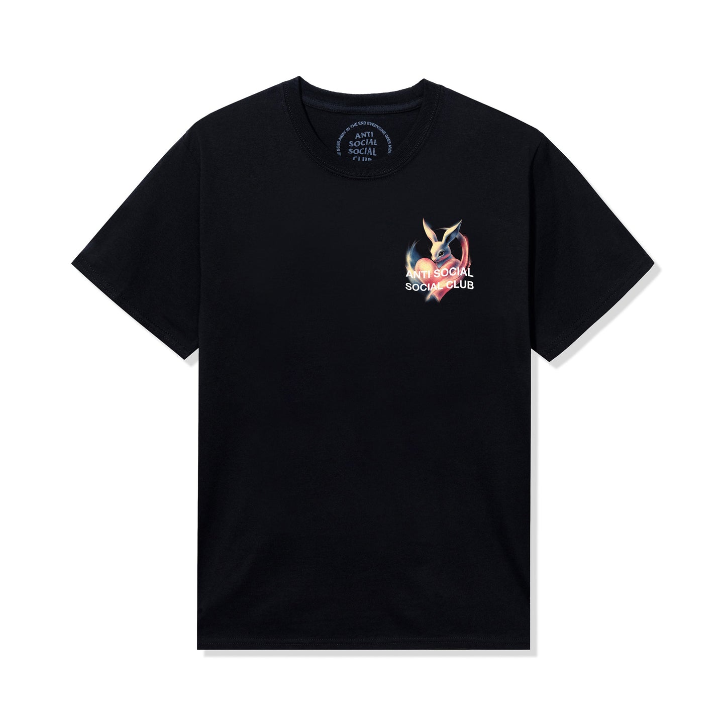 Rabbit Love Tee - Black