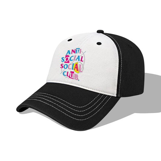 Gina Cap - White/Black