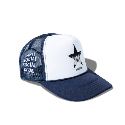 Anxiety Star Trucker - White/Navy