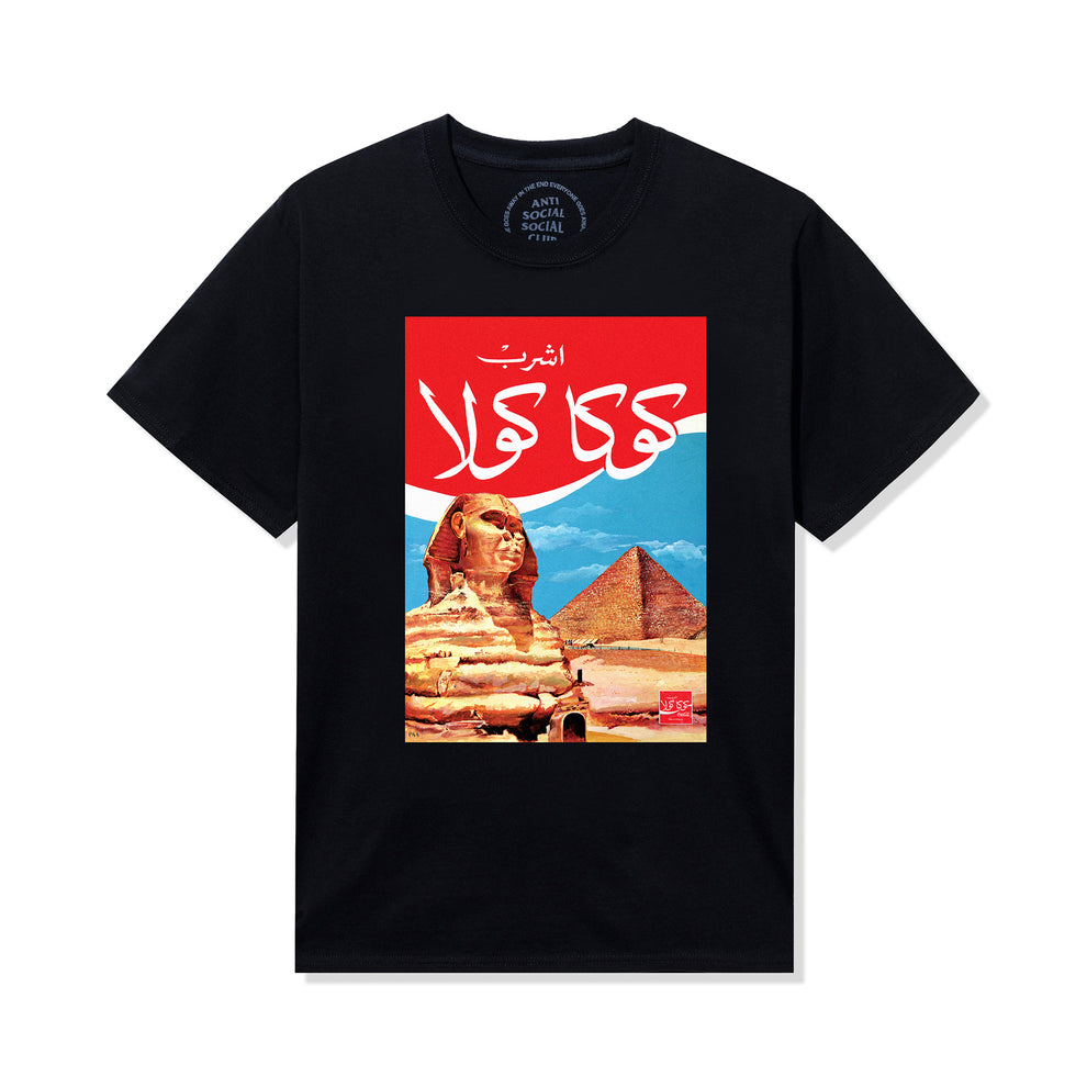 ASSC | Coca-Cola - Egypt Tee - Black – ANTI SOCIAL SOCIAL CLUB JAPAN