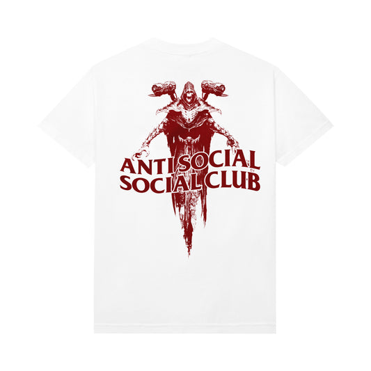 限定ASSC DOOMコラボアパレル、白TシャツにDoomデザイン