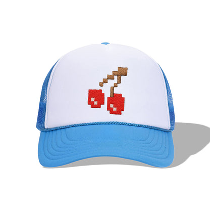 ASSC X Pac-Man Cherry Cap - Blue/White