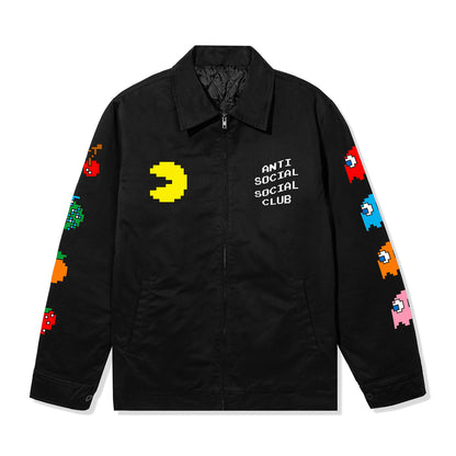 ASSC X Pac-Man In Pursuit Jacket - Black