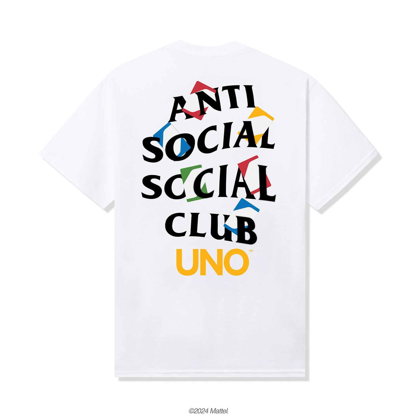 ASSC x Uno Draw Two Tee - White