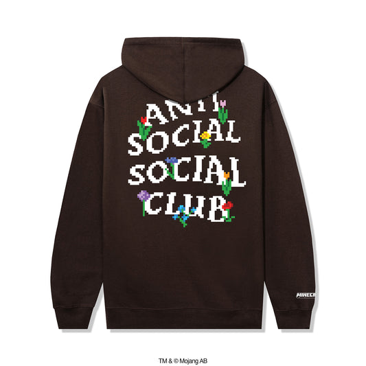 ASSC x Minecraft Bouquet Hoodie - Brown