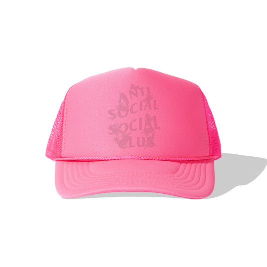 Tonal Kkotch Trucker Cap - Neon Pink