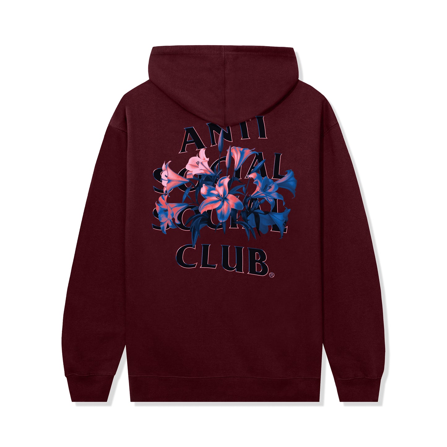 ASSC Trimed Hoodie - Maroon